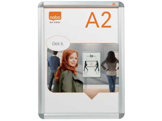 Clicklijst Nobo Premium Plus Aluminium A2