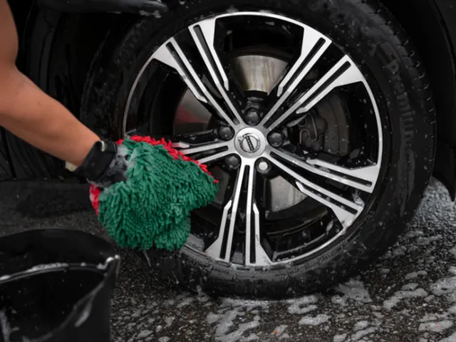 Vikan Transport microvezel washand 23x30cm Rood/Groen