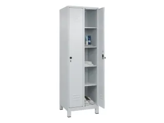 wasgoedverdeelkast,HxBxD 1950x600x500mm,vak B 300mm,draaigrendel - 3