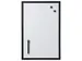 Whiteboard Naga 60 x 40 cm met zwarte omlijsting
