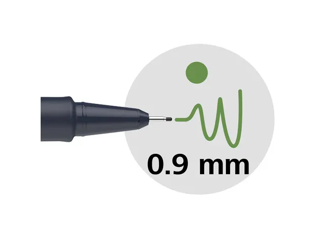 Fineliner Schneider Pictus 0,9 vert