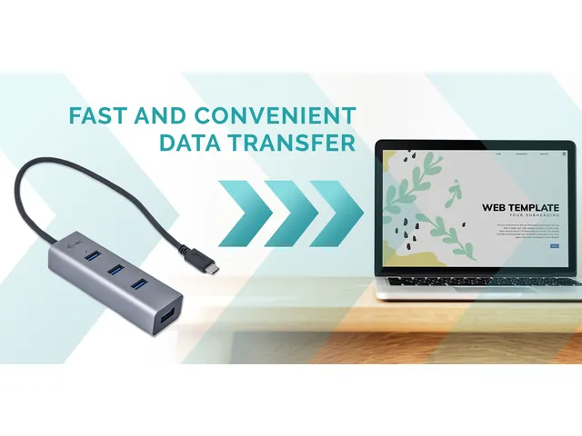 i-tec USB-C Metal 4-poorts HUB
