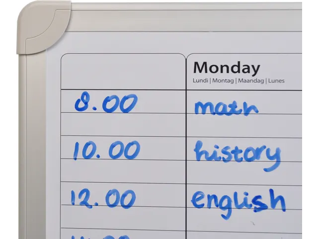DESQ Whiteboard Weekplanner 60x90cm