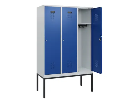 schoollocker,HxBxD 1950x1200x500mm,3vak,vak B 400mm,cil.-slot