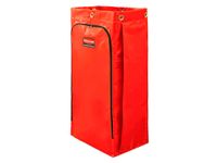 Recyclingzak met universeel symbool Rood