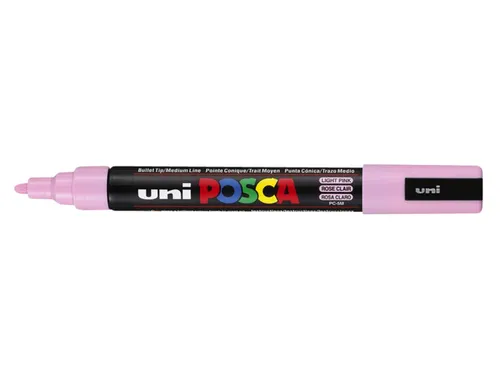 Verfstift Posca PC5M Medium Punt 1,8-2,5mm Lichtroze