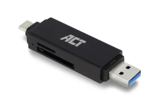 Kaartlezer ACT USB-C/USB-A 3.0