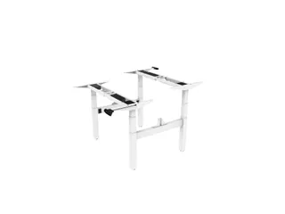 Elektrisch Verstelbaar Zit-Sta Frame Duo Bureau Wit 180Cm - 2