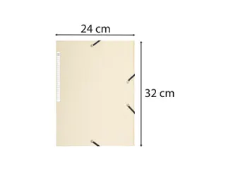 Elastomap Maxi capacity glanskarton 425gm² A4-Ivoor - 6