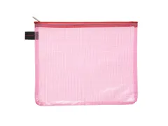 Ritszak Foldersys A5 PVC transp rood