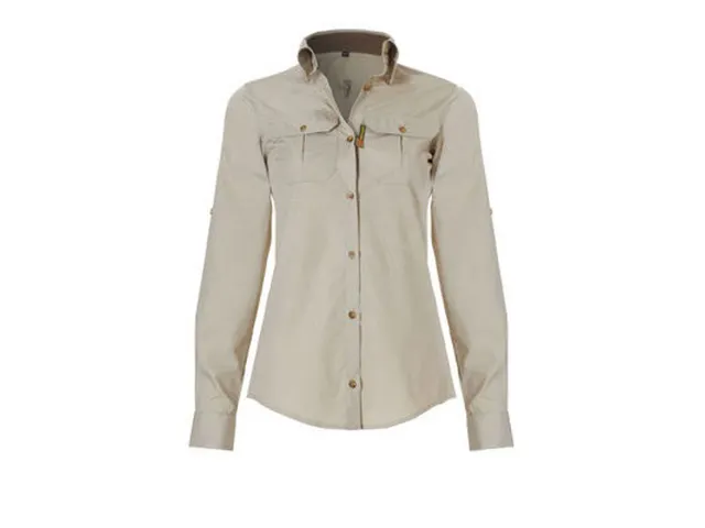 Rovince Desert dames overhemd, beige, maat 46, per stuk