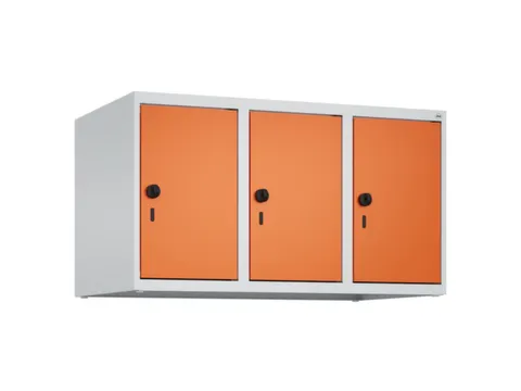 opzetkast,v. locker,3vak.,vak B 300mm,HxBxD 500x900x500mm,vleugeldeur