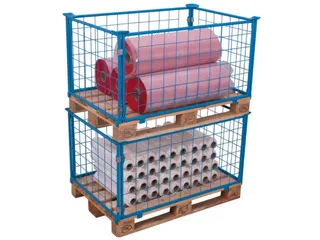 Palletkooi 800x1200mm Nutt. Hoogte 600mm 1500kg Zonder Opening - 3