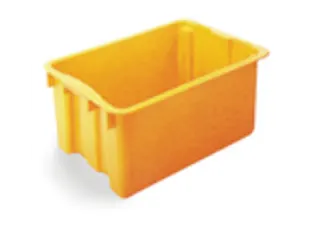 Draaistapelbak Pp 250x600x400mm 45l Geel - 1
