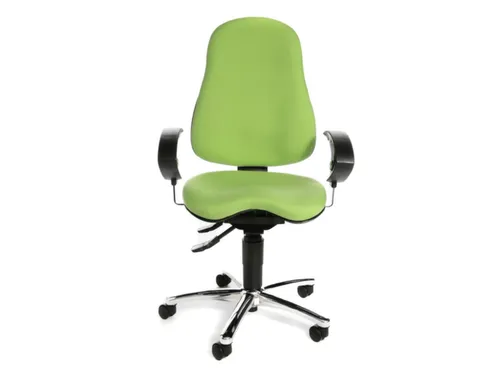 Draaistoel Appelgroen H X B X D 460-560X 480X 450Mm Stalen Voetkruis