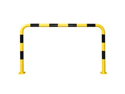 aanrijdbeschermingsbeugel,v. binnen/buiten,HxB 1200x2000mm,staal