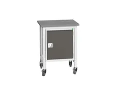 werkbank,verrijdbaar,HxBxD 930x700x600mm,linoleumblad