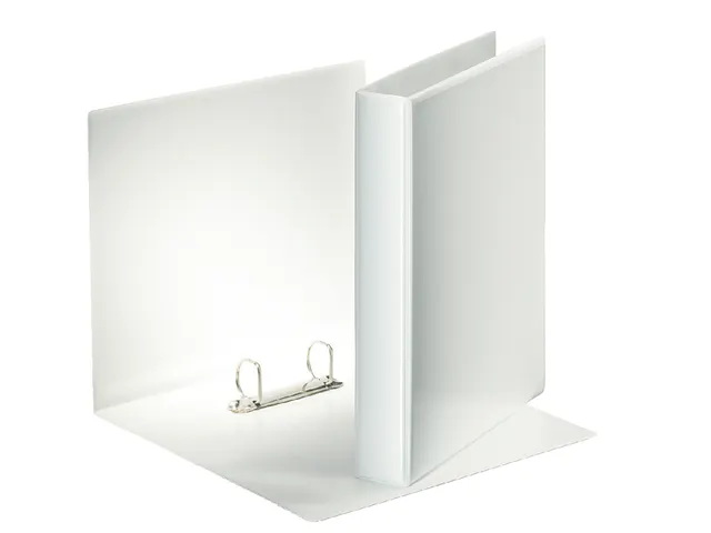 Presentatieringband Esselte 2 rings A4 30mm D-mech Panorama Wit