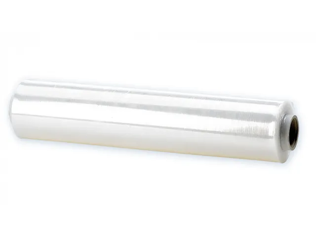 Palletfolie 50cmx300mtr 20mµ transparant 6 rollen