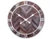 Horloge murale NeXtime 'Roman Vintage' Ø58cm bois/métal marron