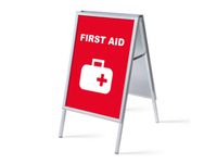 Stoepbord A1 Complete Set First Aid Print