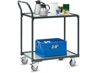 Tafelwagen 2240-7016 200kg 740x480mm 2 etages RAL7016 - 4