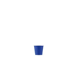 Beker porselein Les Artistes Paris 80ml met siliconen grip Blauw