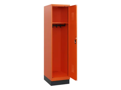 schoollocker,HxBxD 1630x400x500mm,1vak,vak B 400mm,cil.-slot,sokkel