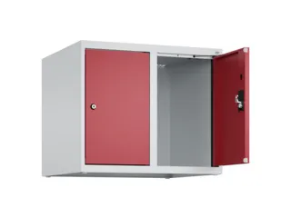 opzetkast,v. locker,2vak.,vak B 300mm,HxBxD 500x600x500mm,cilinderslot - 1