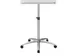 Chevalet mobile Nobo en verre blanc brillant 70x100cm