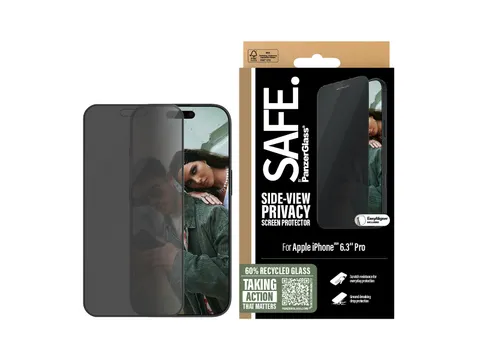 PanzerGlass SAFE. by Privacy Screen Protector iPhone 16 Pro | Ultra