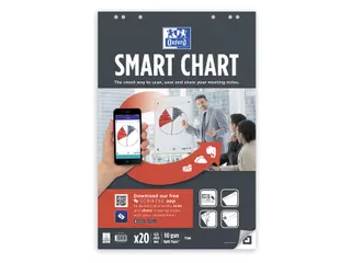 Flipoverpapier Oxford smart 65x98cm. blanco 90gram 20vel - 2