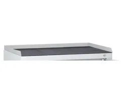 afrolrand,v. bijzetkast,driezijdig,HxBxD 20x500x500mm,v. kast B 500mm