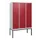 locker,HxBxD 1950x1200x500mm,3vak,vak B 400mm,cil.-slot,voetonderstel