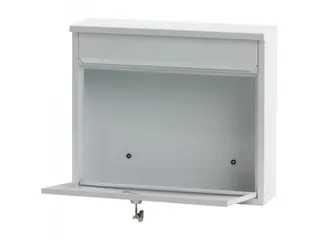 Wandbrievenbus 31.5cm Wit Staal - 2