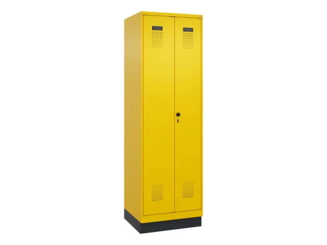 locker voor scheiding van kleding,HxBxD 1950x600x500mm,2vak
