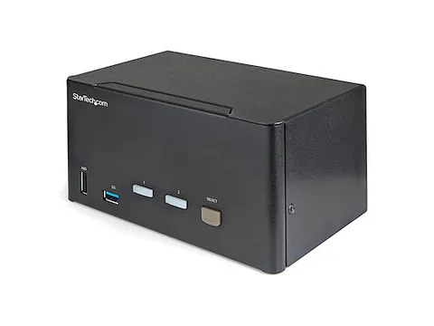 2 Port Triple Monitor KVM HDMI Switch 4K