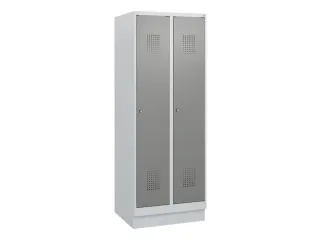 schoollocker,HxBxD 1630x600x500mm,2vak,vak B 300mm,cil.-slot,sokkel - 2