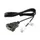 APC AP940-0625A, DB9, RJ45, 2 m, Zwart