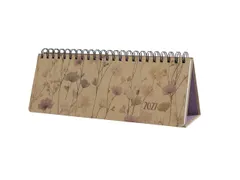 Agenda hebdomadaire Jolie 1/2 A4 paysage 2027 (DE/EN/FR/NL) Romantic F