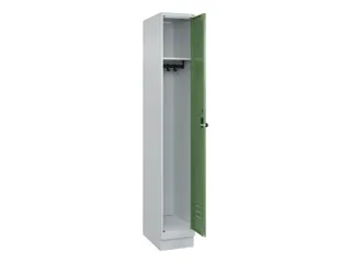 locker,HxBxD 1950x300x500mm,1vak,vak B 300mm,draaigrendel,sokkel - 2