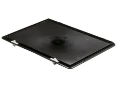Sluitdeksel Voor Euronorm-stapelbak 120x400x300mm Zwart