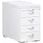 Ladenblok Hxbxd 720x430x800mm 1 Pennenlade 4 Laden Bladdecor Wit