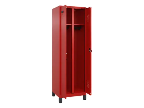 locker voor scheiding van kleding,HxBxD 1950x600x500mm,2vak