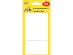 Etiket Avery Zweckform 3084 66x38mm wit 18stuks