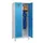 locker,HxBxD 1950x800x500mm,2vak,vak B 400mm,cil.-slot,voeten
