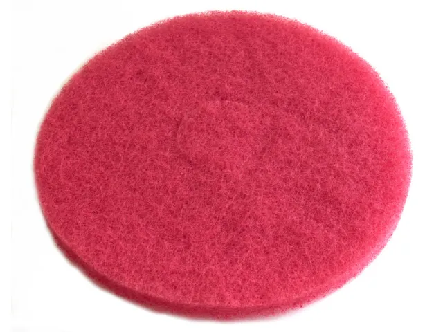 Pad,v. orbitale/eenschijfsmachine,Ø 432mm,rood