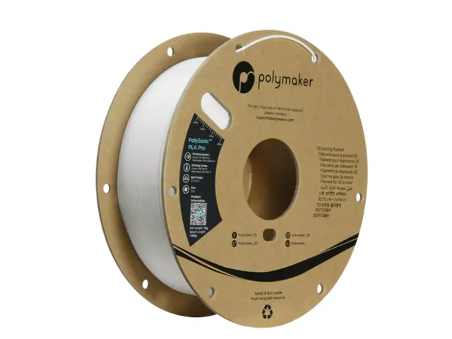 Polysonic PLA PRO HS TOUGH 1,75mm wit 1kg