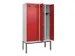 locker voor scheiding van kleding,HxBxD 2120x1200x500mm,4vak