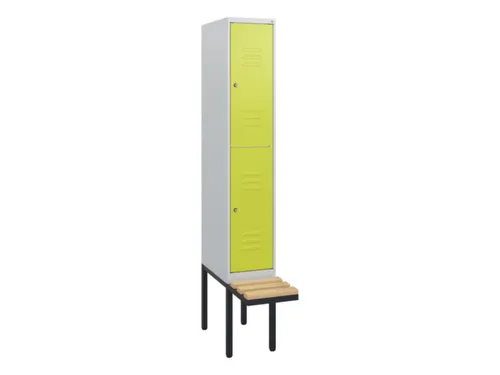 Dubbeldekse dekenkist,HxBxD 1950x300x815mm,1x2vak.,vak B 300mm